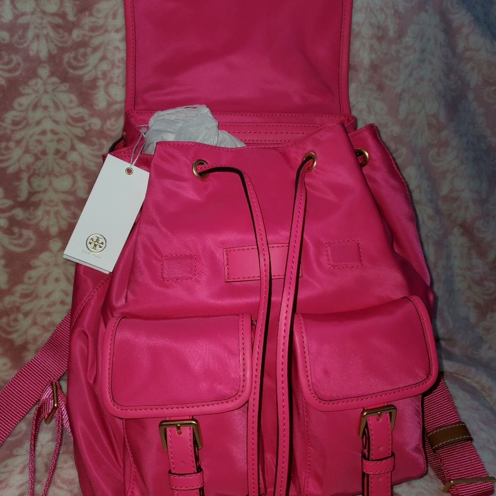 Authentic Tory Burch (NWT) Backpack - Picture 1 of 4